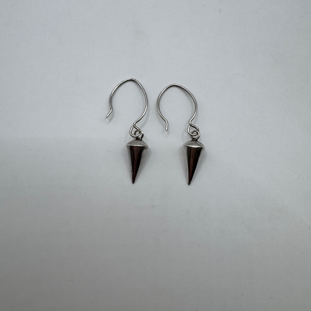 Vintage Sterling silver earrings 925.